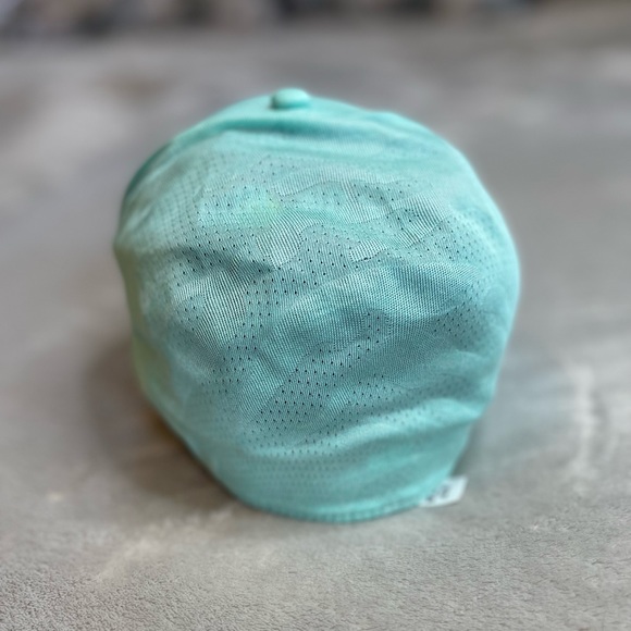 Turquoise Camo Mesh Hat - Picture 2 of 2